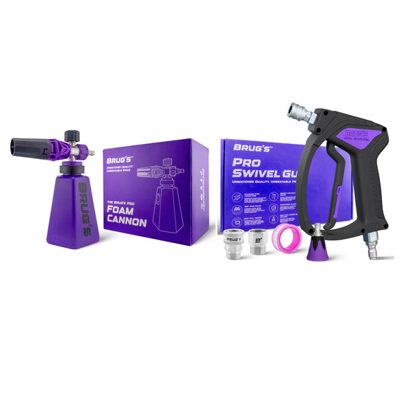 Brug's® Pro Bundle | Swivel Gun V2 + Foam Cannon