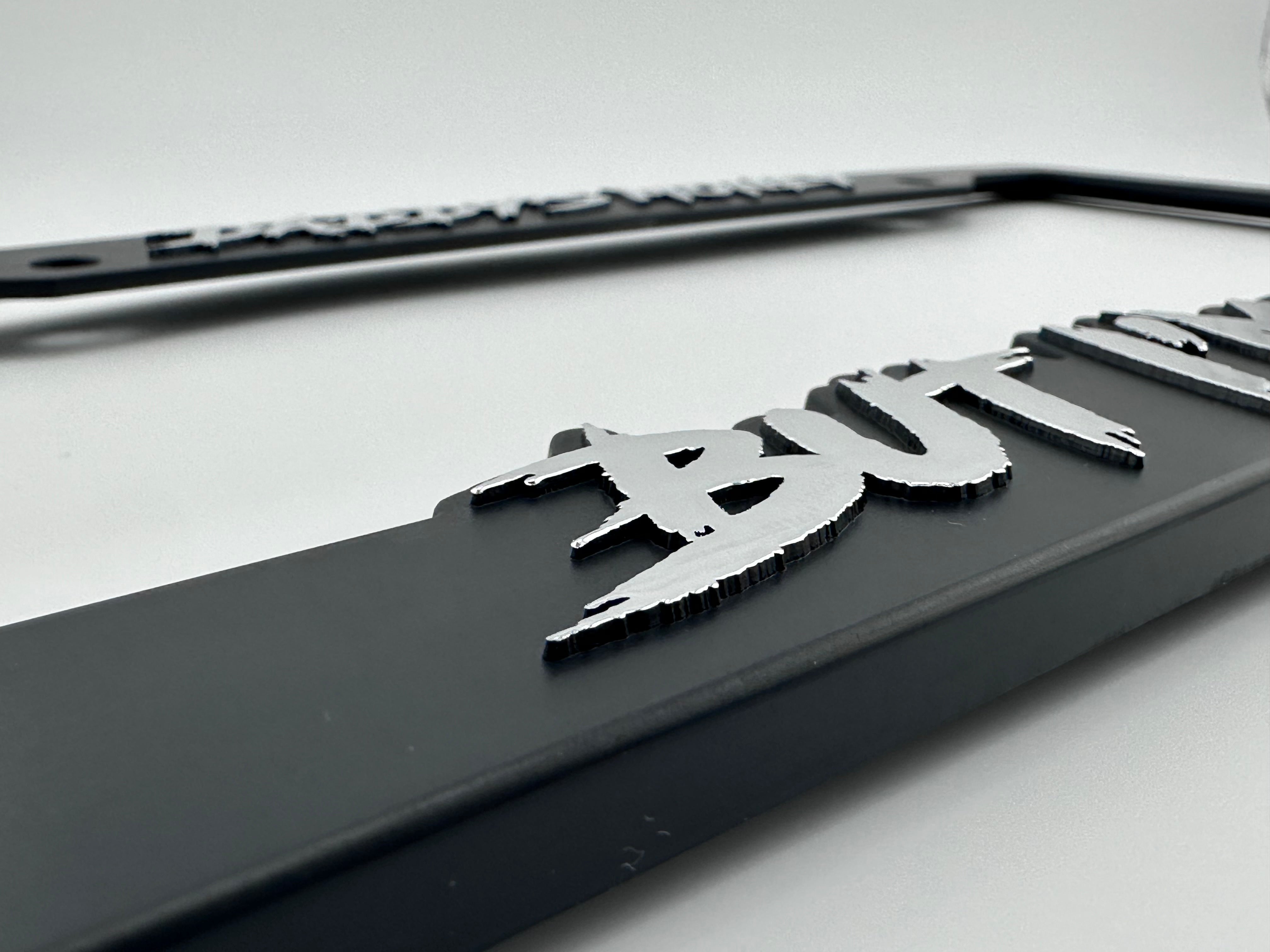 DADDY'S MONEY BUT IM DADDY LICENSE PLATE FRAME COVER