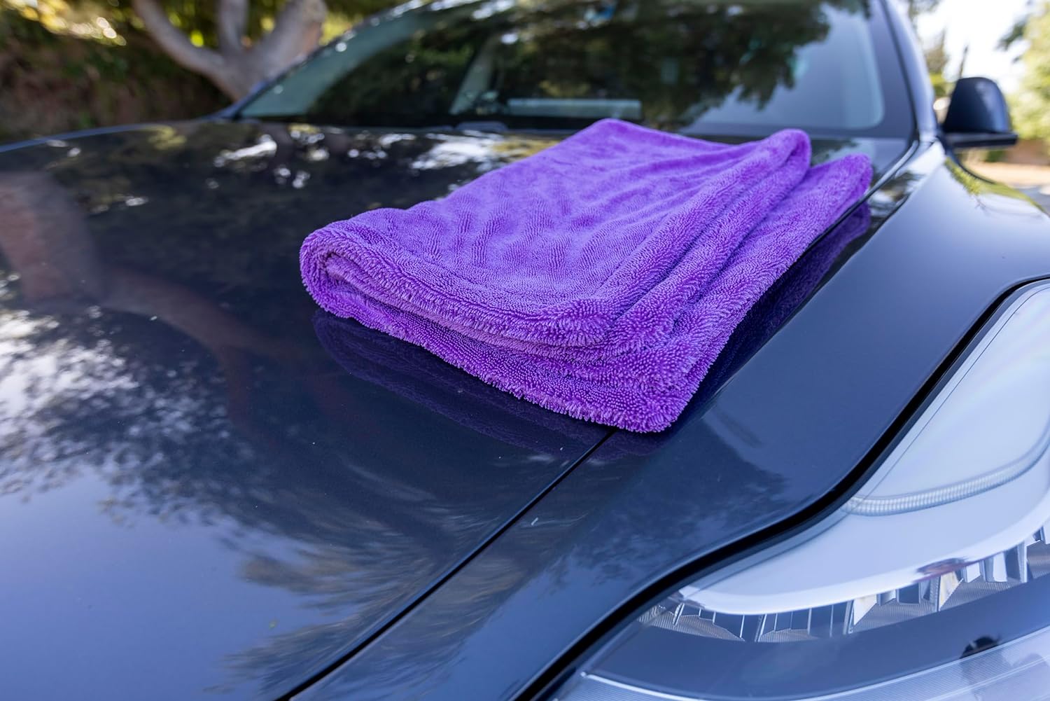 2X Auto Essentials XXL Microfibre Twist Car Drying Towel - 70x90cm, Super Absorbent, UK Made