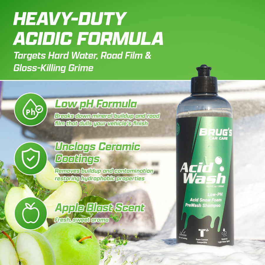 Brug's® AcidWash – Low pH Pre-Wash Foam
