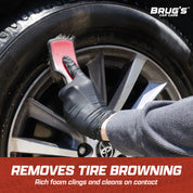 Brug's® Tire+ Tire Cleaner – Foaming Tire & Wheel Cleaner 16.9oz