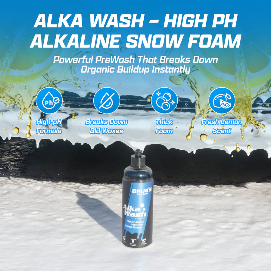 Brug's® AlkaWash – High-pH Pre-Wash Foam