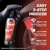 Brug's® Tire+ Tire Cleaner – Foaming Tire & Wheel Cleaner 16.9oz