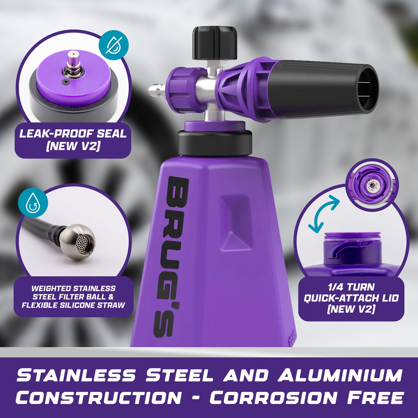 Brug's™ V2 Pro Foam Cannon