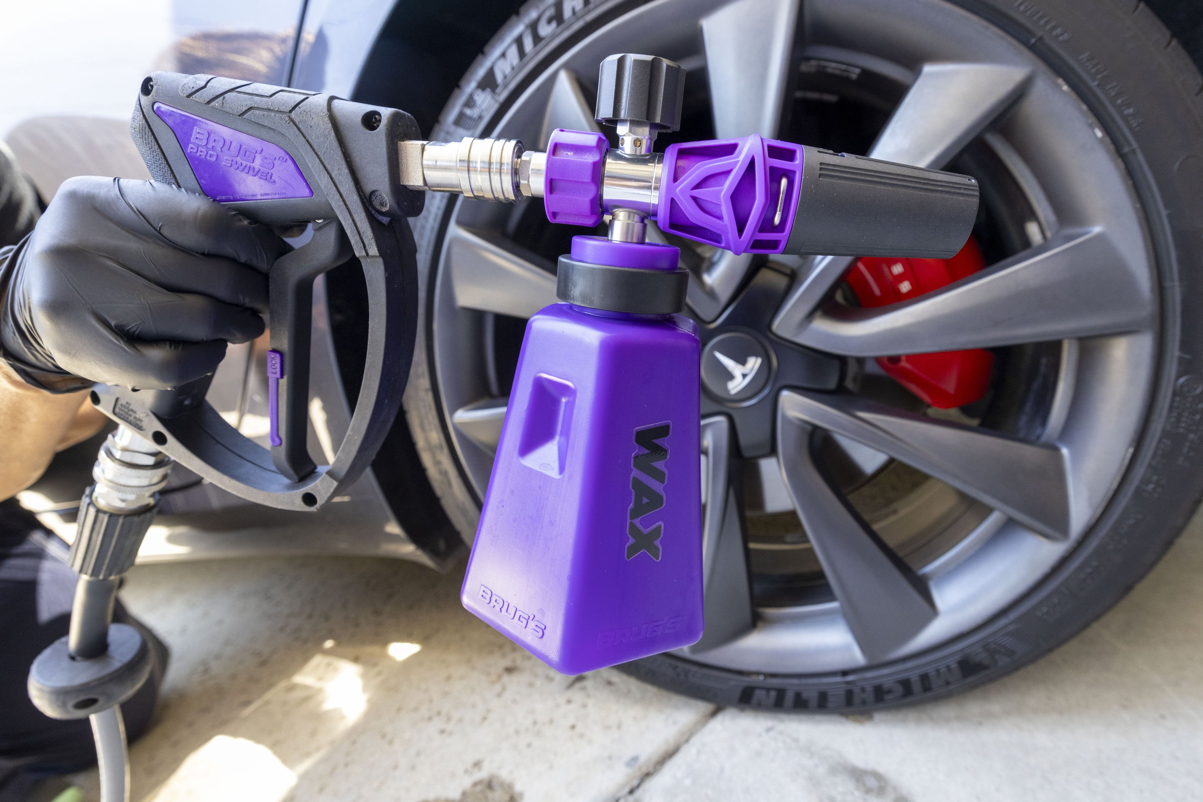 Brug’s® Detailer Label Sheet – Waterproof Stickers for Foam Cannons, Buckets, Bottles & More