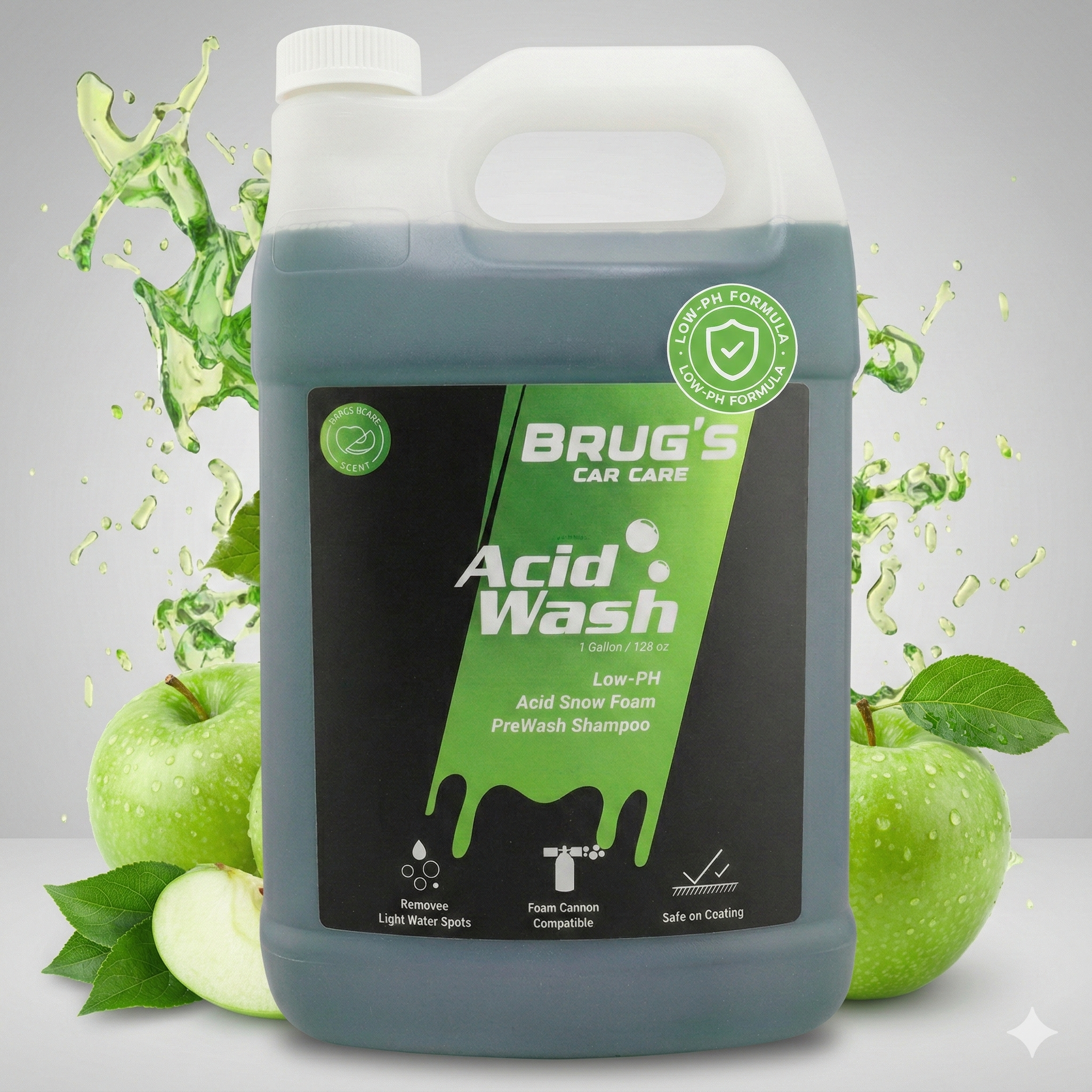 Brug's® AcidWash – Low pH Pre-Wash Foam
