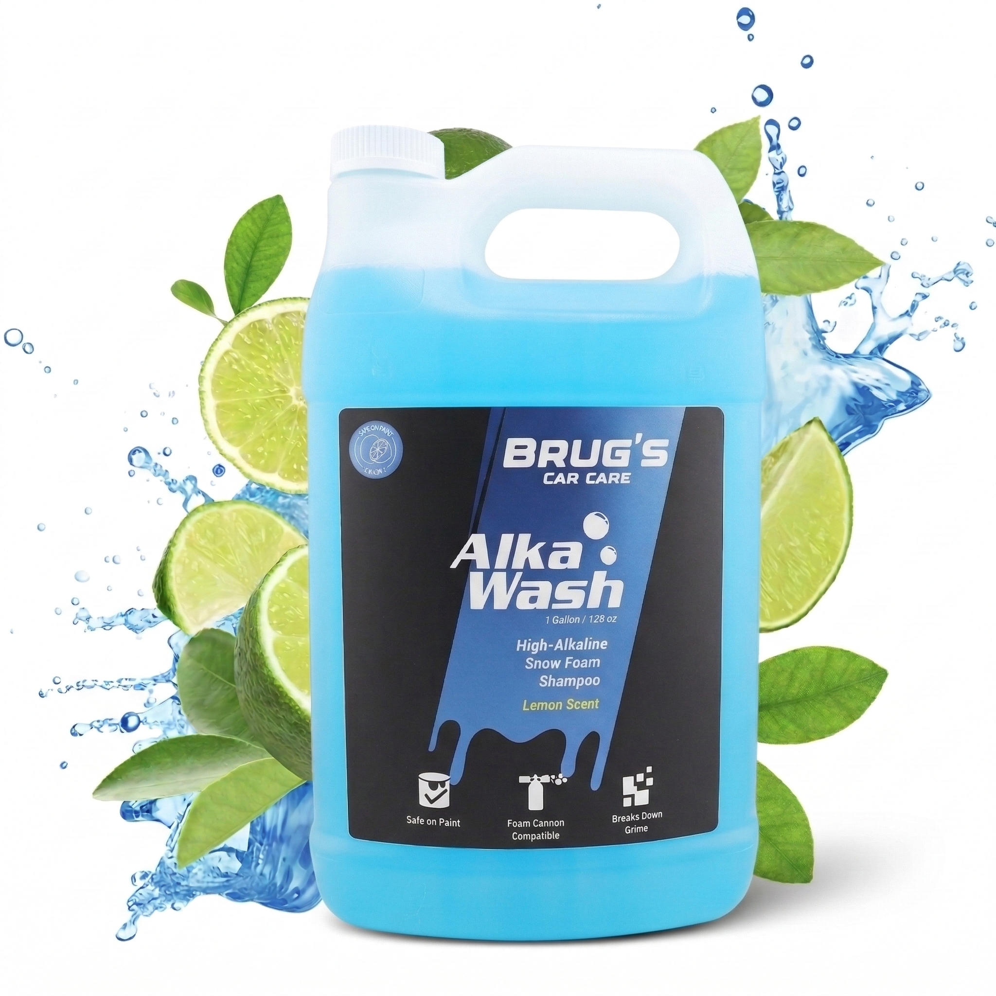 Brug's® AlkaWash – High-pH Pre-Wash Foam